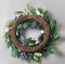 Summer Floral Wreaths for Front Door Green Plant Purple Hydrangea Weaths 18 inch on Grapevine Base, Perfect for Summer Wreaths Outdoor,Indoor and Farmhouse Decoration